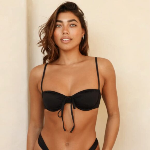 Brand New Dippin' Daisy's Emma Bandeau Bikini Top - Picture 5 of 5